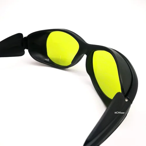 Vista 7 de MCWlaser Gafas de seguridad láser para 190-440 y 780-900nm, 900-1100nm, 10600nm típico para 355nm 405nm 808nm 980nm 1064nm 10600nm EP-17 estilo 2