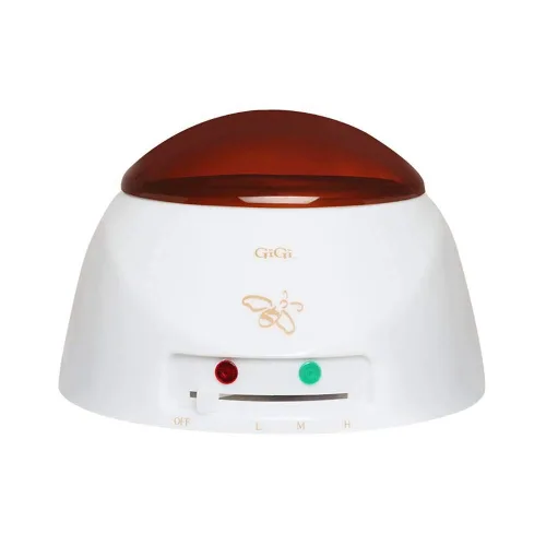 Vista 2 de GiGi Kit de inicio profesional de depilación con cera + cera de miel, 14 onzas