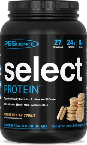 Vista 16 de PEScience Select Protein Powder, mezcla de suero y caseína, proteína limpia en polvo para mujeres y hombres, baja en calorías, baja