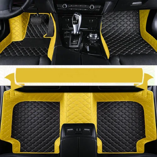 Vista 7 de Tapete personalizado para automóvil, adecuado para el 98.88% de sedán, SUV, automóvil deportivo, camión, envolvente completo, forro de cuero