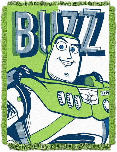 Vista 14 de Northwest Toy Story Woody My New Toys - Manta tejida para tapiz, 48 x 60 pulgadas