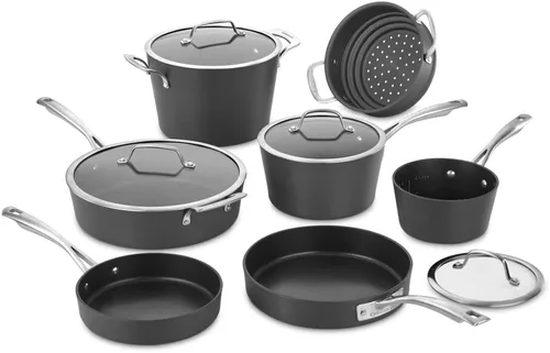 Vista 2 de Cuisinart 62I-11 - Juego de utensilios de cocina, color negro, mediano