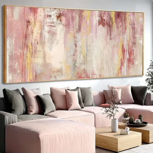 Vista 16 de SOUGUAN Cuadros de Arte en Blanco y Negro Abstractos Colgantes de Pared Decoración Obra de Arte Moderna 20"X40" Decoraciones de Pared