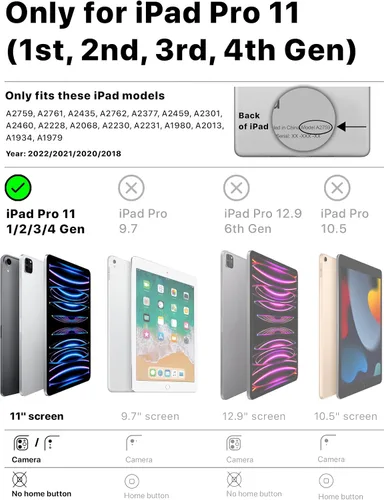 Vista 2 de Cooper Dynamo - Funda oficial para iPad Pro de 11 pulgadas para niños de 4ª/3ª/2ª/1ª/1ª generación 2022/2021/2020/2018 Espuma resistente, mango