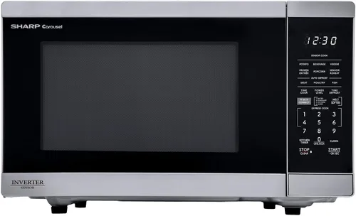 Vista 16 de SHARP Horno de microondas de encimera compatible con Alexa certificado por Orville Redenbacher's con plato giratorio Carousel extraíble de 12.4