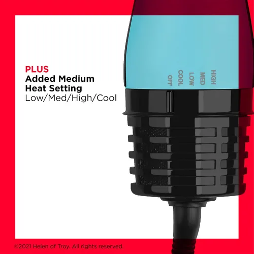 Vista 4 de REVLON One Step Volumizer Plus - Secador de pelo y moldeador con más volumen, menos daño y más control de estilo para resultados de salón fáciles