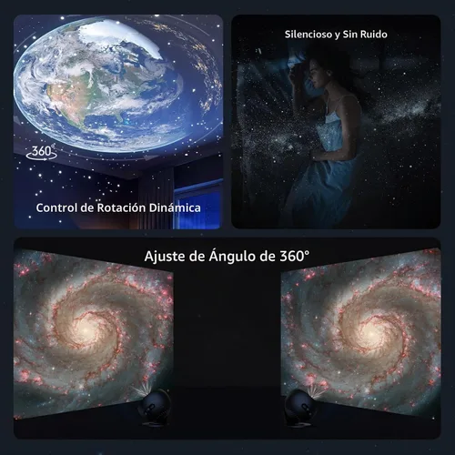 Vista 5 de Proyector de galaxia, proyector de estrellas, planetario doméstico