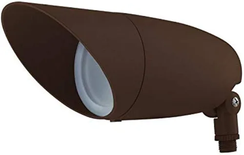 Vista 14 de Nuvo Lighting 62/1201 Foco LED de Paisaje 6 Vatios Acabado Gris Oscuro, 5.5 pulgadas Integrated LED, Compact 5.5-inch size, Adjustable aiming