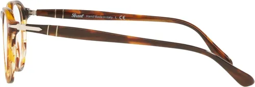 Vista 4 de Persol PO3286V - Marcos redondos para gafas graduadas, HavanaDemo Lens