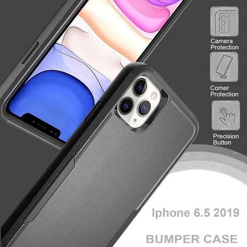 Vista 6 de Funda compatible con Apple iPhone 11 Pro Max, funda protectora a prueba de golpes para iPhone 11 Pro Max