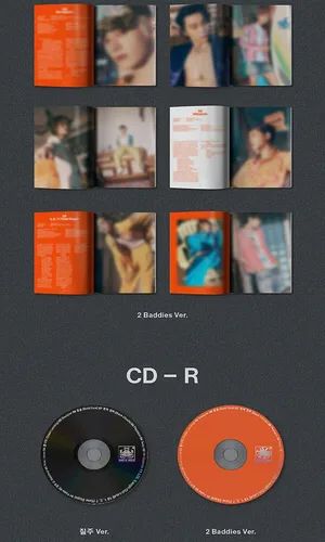 Vista 3 de (Libro de fotos Ver.) NCT 127 3 2 Baddies 4º Álbum (2 Baddies Ver.)+Tienda Tarjeta Regalo K-POP Sellado