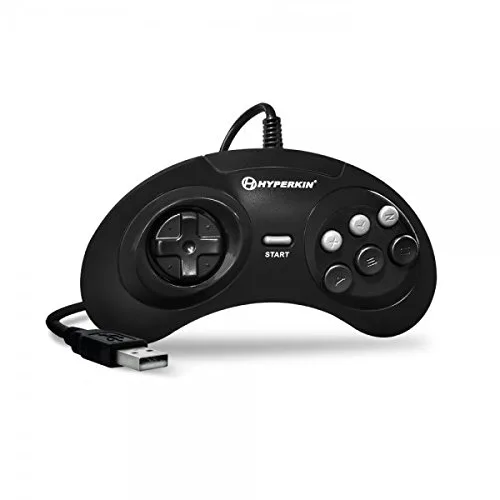 Vista 2 de Hyperkin Inc Genesis GN6USB ControllerPC Mac Linux PC, computadora Personal