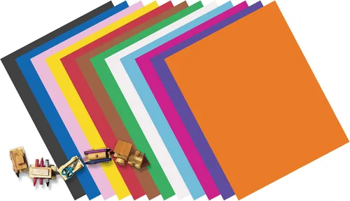 Vista 2 de Pacon® Tabla de ferrocarril de 4 capas, 22 x 28 pulgadas, azul oscuro, 100