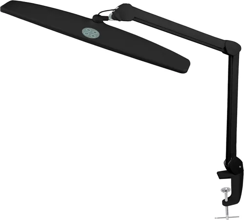 Vista 13 de Neatfi Lámpara de escritorio LED XL Cabeza de 20 pulgadas de ancho (blanco-2, CCT con abrazadera)