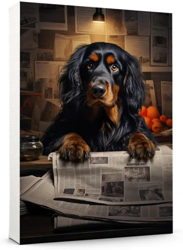 Vista 167 de Thuan Affenpinscher - Póster de lienzo con tus fotos, arte de pared para decoración del hogar, regalo conmemorativo para amantes de las mascotas