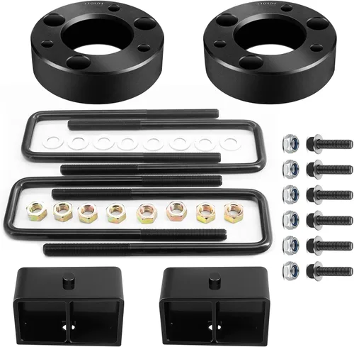 Vista 17 de SCTIOO Kit de nivelación de elevación delantera de 2 pulgadas trasero de 1 pulgada para Chevrolet Silverado 1500 2007-2023 Kit de elevación