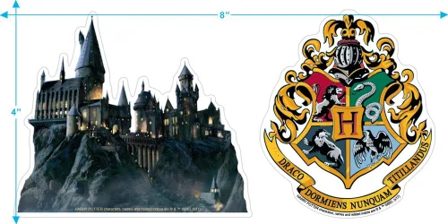 Vista 4 de Popfunk Camiseta con el logotipo de Harry Potter Hogwarts
