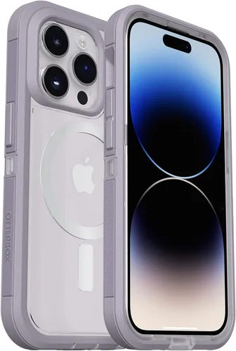 Vista 8 de OtterBox Funda para iPhone 14 Pro Max (solamente) Defender Series XT, color negro, sin pantalla, resistente, se ajusta a MagSafe, accesorio