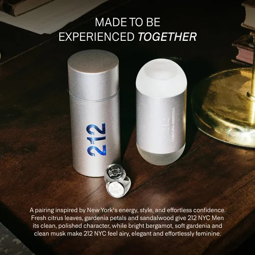 Vista 8 de Carolina Herrera 212 For Men. Eau De Toilette Spray, 3.4 Fl. Oz