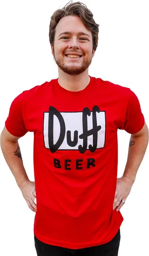 Vista 3 de The Simpsons Duff Beer Logo Homer - Camiseta para hombre