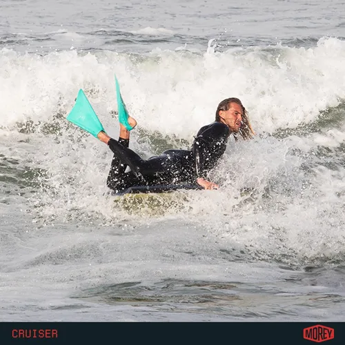 Vista 9 de MOREY® Cruiser, la tabla de bodyboard original; tablas corporales de tamaño completo de 42.5 pulgadas para playa, para todos los niveles