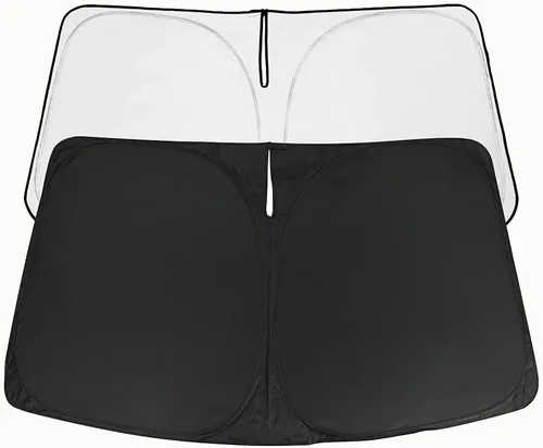 Vista 9 de D-Lumina CX5 - Parasol para parabrisas compatible con Mazda CX-5 2017 2018 2019 2020 2021 2022 2023 2024 2025 – Protector solar plegable