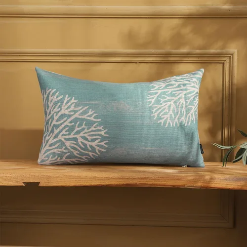 Vista 2 de TRENDIN PL1104TR - Funda de almohada para sofá de 12 x 20 pulgadas, decoración marina marina, rectangular, de poliéster, decoración rústica