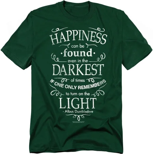 Vista 11 de Camiseta de Harry Potter con cita inspiradora de Dumbledore sobre la felicidad y colección de pegatinas Negro