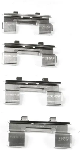 Vista 3 de Kit de hardware de freno de disco delantero compatible con Nissan NP300 2009 2010 2011 2012 PC-724165