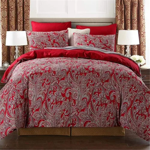 Vista 33 de ABREEZE Juego de funda de edredón tamaño individual con cierre de botón, 100% algodón egipcio, juego de ropa de cama floral de granja, color rosa, 3