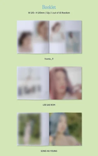 Vista 3 de Dreamus fromis 9 - 5º Mini álbum de nuestro Memento Box Jewel Case Versión aleatoria CD