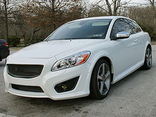 Vista 8 de Para Volvo C30 2011 2012 2013 Parachoques delantero del coche parrilla malla cubierta negro