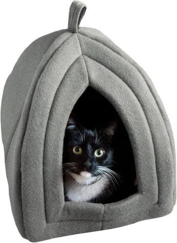 Vista 8 de Cama para gatos de tienda de campaña / iglú PAW, azul, Azul