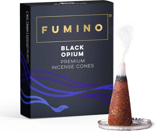 Vista 13 de Fumino® Conos de incienso fresco Autumn Breeze 20 por caja, fragancia Masala Agarbatti Joss para relajación y meditación, decoración del hogar
