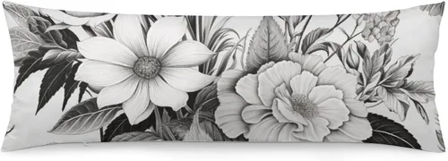 Vista 10 de Funda de almohada corporal abstracta de acuarela azul mar, fundas de almohada con cremallera, funda de almohada con cremallera de mármol abstracto