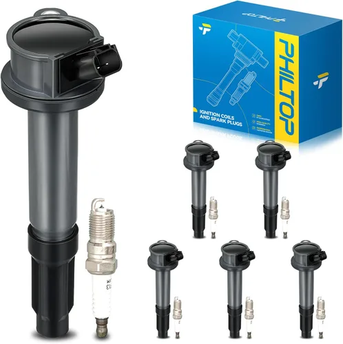 Vista 20 de PHILTOP UC15 Paquetes de Bobina de Encendido Compatibles con Volkswagen 1951-1953 1965 1967-1979 Beetle, 1971-1979 Super Beetle, MG 1962-1974 MGB