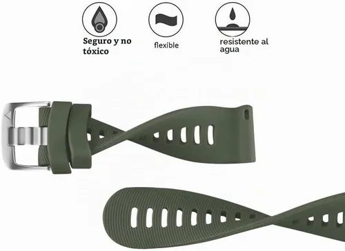 Vista 3 de NotoCity Correa para Garmin Forerunner 245/Forerunner 55, Correa de Repuesto de 20mm para Galaxy Watch 5/5 Pro Galaxy Watch 4 Vivoactive 3