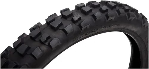 Vista 4 de Tusk Dsport Adventure - Neumático de motocicleta 90/90-21 54R, tipo tubo, doble deportivo, todoterreno y trail para conducción de aventura