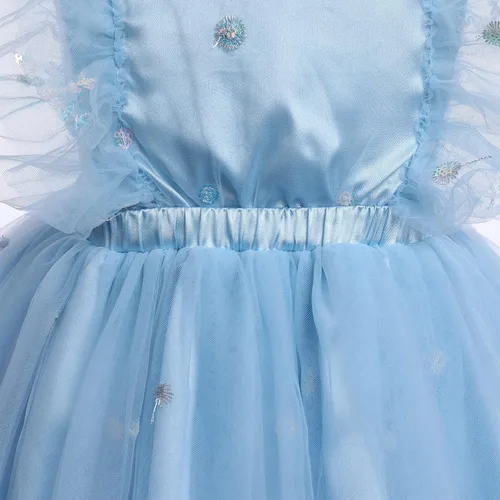 Vista 6 de Vestido para sesión de fotos de fiesta de cumpleaños con espalda descubierta para bebé, niña, mariposa, fresa, volantes, princesa, pastel, fiesta