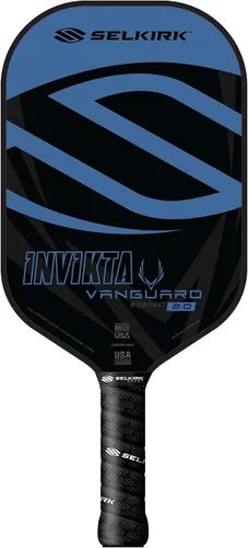 Vista 7 de Selkirk Sport Vanguard - Paleta híbrida de pickleball de fibra de carbono con núcleo de polipropileno X5, raquetas de pickleball