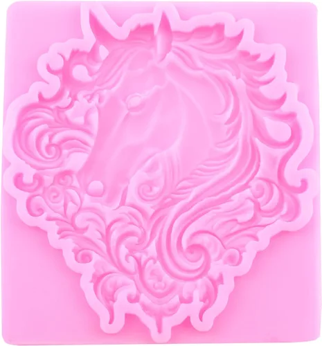 Vista 7 de Mujiang Moldes de silicona para herradura, juego de 4 moldes de silicona Estilo b