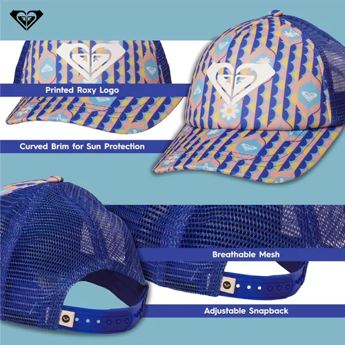 Vista 5 de Roxy Gorro de camionero Sweet Emotions para niña