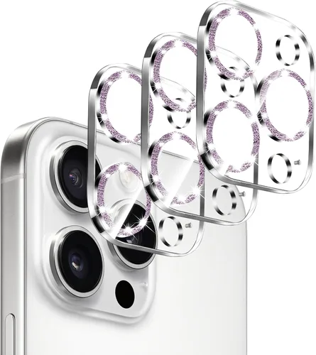 Vista 37 de Dengduoduo Paquete de 3 protectores de lente de cámara de vidrio templado para iPhone 15 de 6.1 pulgadas y para iPhone 15 Plus de 6.7 pulgadas