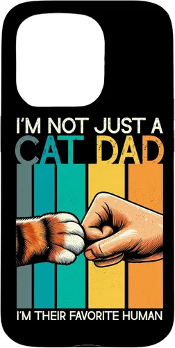 Vista 14 de Cat Dad Father Cat Lover Parent Father's Day Papa Fatherhood Case for iPhone 16