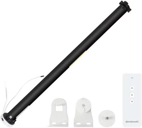 Vista 11 de Blindsmart Tuya Zigbee - Motor de persianas enrollables recargables para tubo de 1.496 pulgadas, persianas motorizadas, abridor de cortina