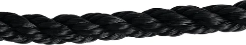Vista 5 de Weaver Livestock Caballo de ganado de cuerda de cuello de poliéster ajustable, estilo moderno, estilo moderno, equipo de manejo de ganado para Negro