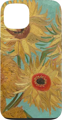 Vista 7 de Vincent van Gogh - Carcasa para iPhone XS, diseño de girasoles