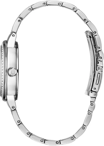 Vista 2 de Bulova Ladies' Crystal Phantom 3-Hand Quartz Watch, Faceted Mineral Glass Dial