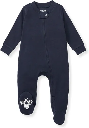 Vista 255 de Burt's Bees Baby - Pijama de una pieza para bebé, mameluco para dormir y jugar, algodón 100% orgánico, cremallera frontal