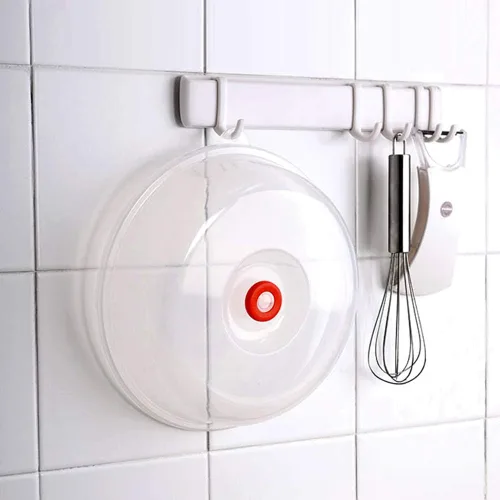 Vista 7 de KINGZHUO Cubierta para microondas de 9 pulgadas, placa protectora de alimentos sin BPA y protector de salpicaduras